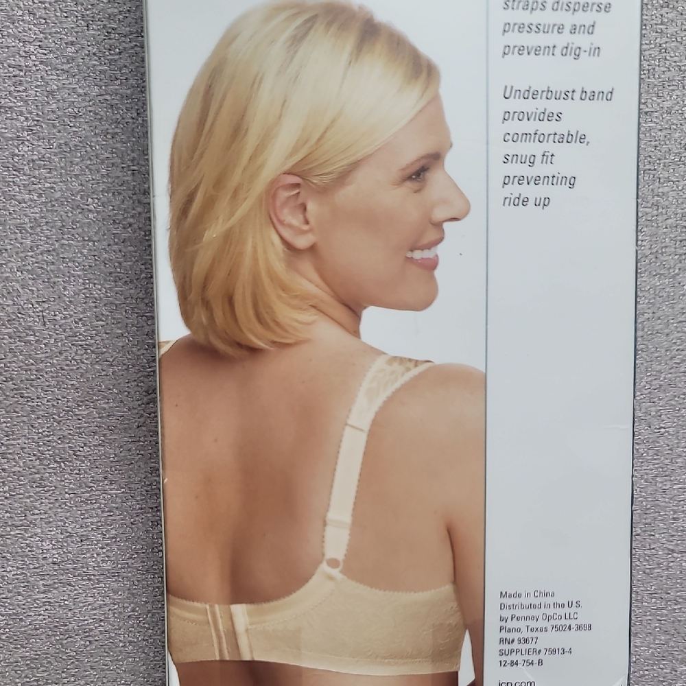 Underscore Cushion Strap Wirefree Women's Cream Natural Bra
